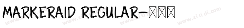 MarkerAid Regular字体转换
